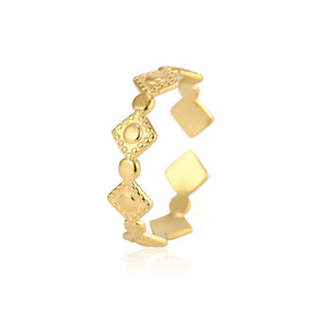 Ring bohemian goud