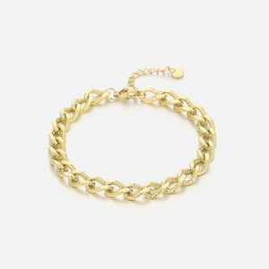 Armband fancy cuban goud