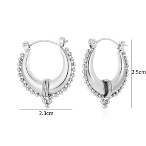 Bali breeze oorbellen zilver