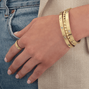 Bangle hartjes goud