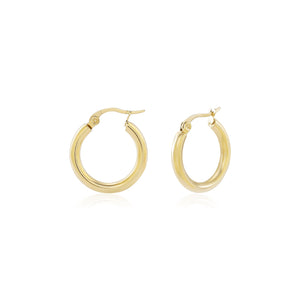 Basic 2cm creolen goud