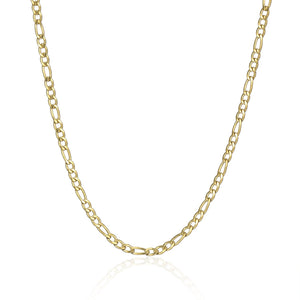Basic ketting 3mm goud