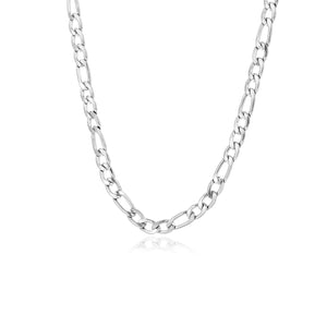 Basic ketting 5mm zilver