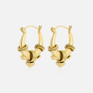 Boho bliss oorbellen goud