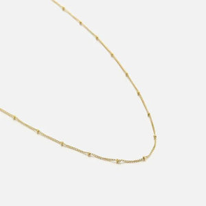 Bolletjes ketting goud