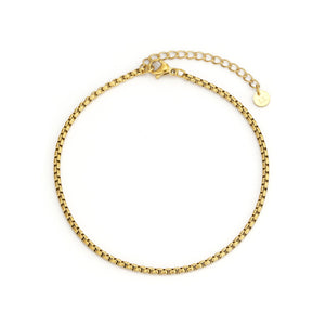 Collier armband 2mm Goud