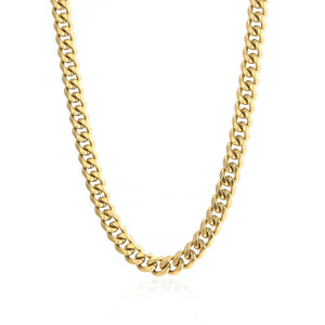 Cuban ketting 8mm Goud