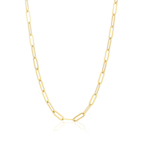 DYO Ketting paperclip goud