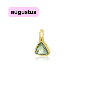 DYO Premium Birthstone goud augustus