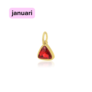 DYO Premium Birthstone goud januari