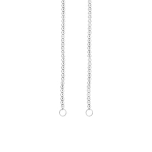 DYO premium bolletjes ketting zilver