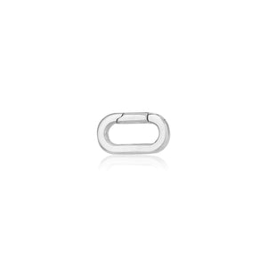 DYO Premium clip ovaal zilver