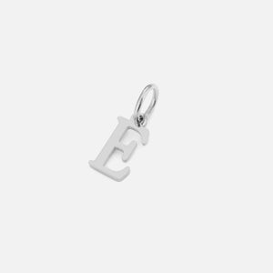 DYO premium letter zilver E