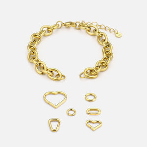 DYO Premium robuust armband goud