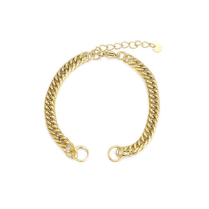 DYO Premium schakel armband goud
