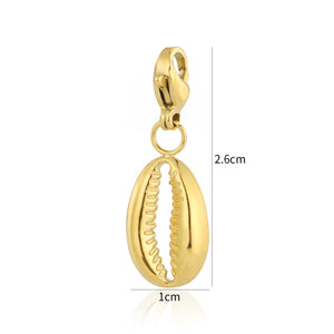 DYO schelpje groot goud