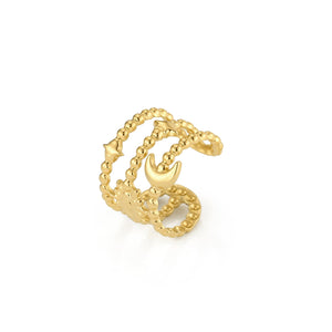 Ear Cuff Cosmos goud