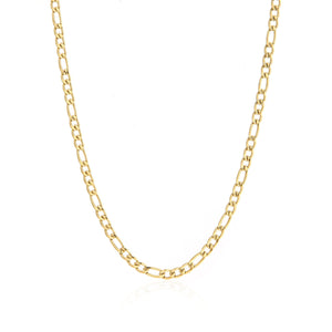 Figaro ketting 4mm Goud