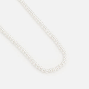 Ketting basic parels zilver