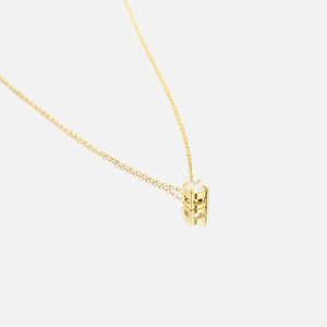 Ketting diamantje goud