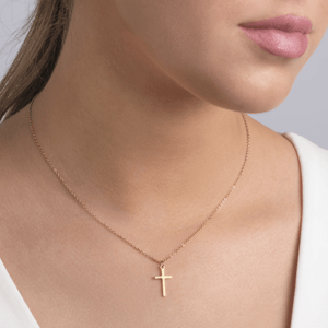 Ketting kruisje goud