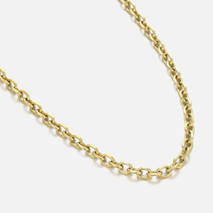 Ketting schakel lux goud