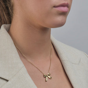 Ketting strikje goud