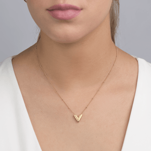 Ketting V goud