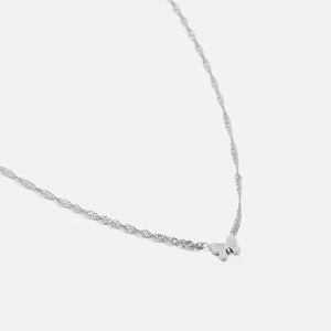 Ketting vlinder zilver