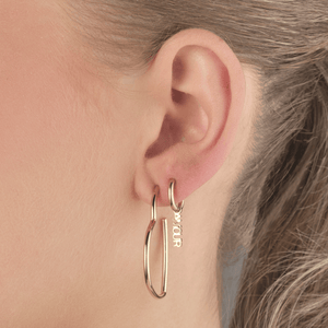 Oorbellen amour goud