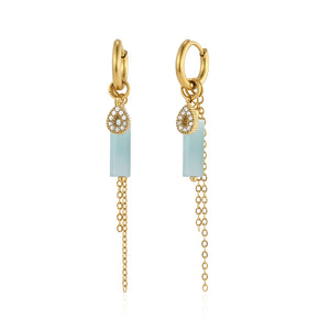 Oorbellen starlight goud