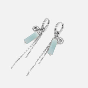 Oorbellen starlight zilver