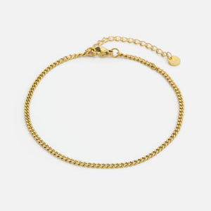 Schakel armband 2mm Goud