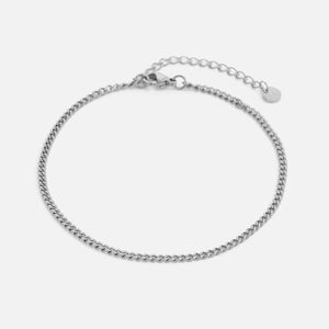 Schakel armband 2mm Zilver