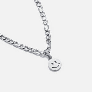 Schakelketting happy zilver