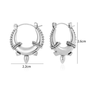 Soul of Bali oorbellen zilver