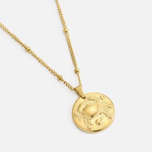 Sterrenbeeld ketting goud