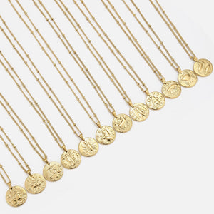 Sterrenbeeld ketting goud