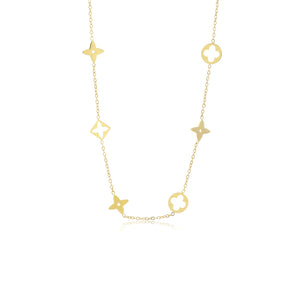 Symbolen ketting goud