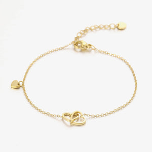 Armband extra love goud